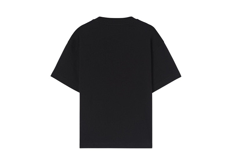 Palm Angels Neck Logo T-shirt Black/White