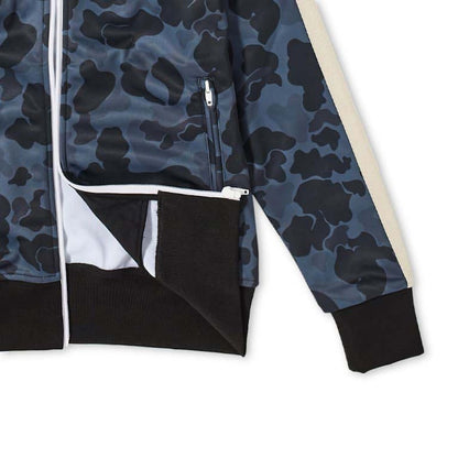 Palm Angels Night Camo Track Jacket Black/White