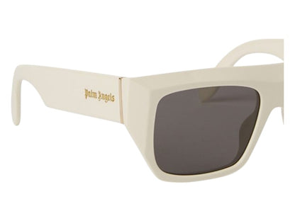 Palm Angels Niland Sunglasses White Dark Grey (PERI052S24PLA0010107)