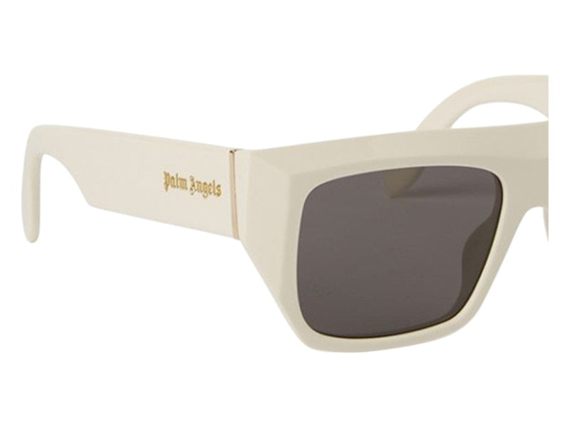 Palm Angels Niland Sunglasses White Dark Grey (PERI052S24PLA0010107)