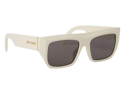 Palm Angels Niland Sunglasses White Dark Grey (PERI052S24PLA0010107)