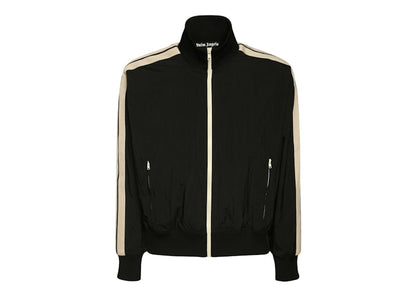 Palm Angels Nylon Track Jacket Black/Off-White