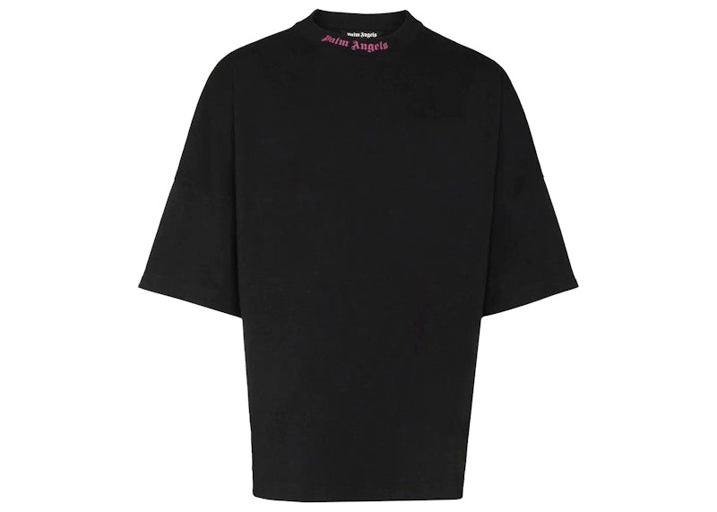 Palm Angels Oversized Double Logo T-shirt Black