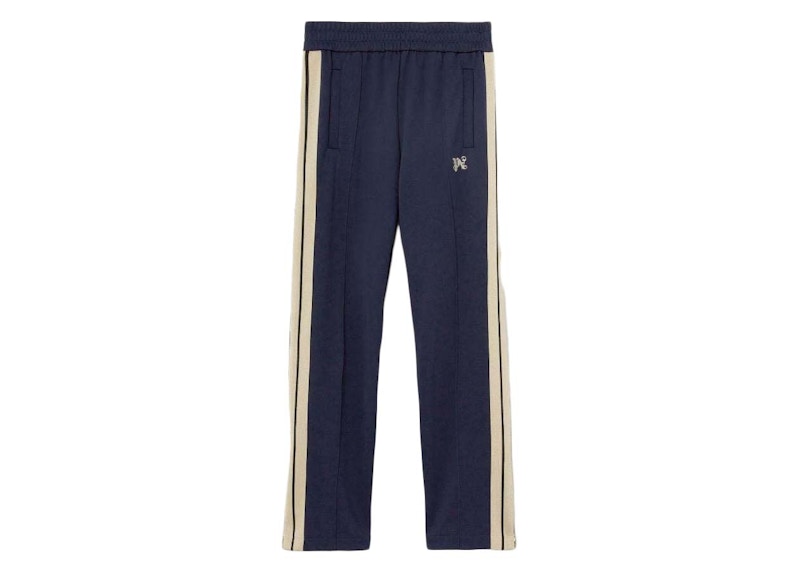 Palm Angels PA Logo Trackpants Marine/Creme