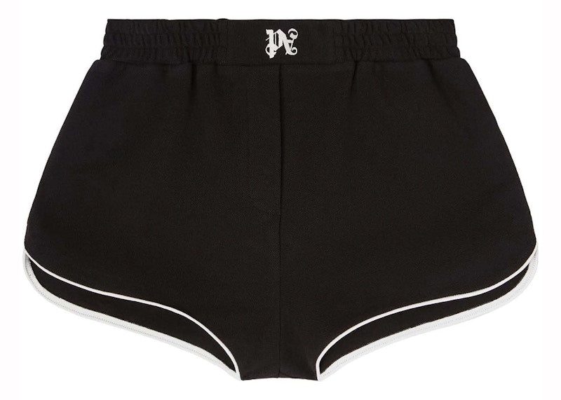 Palm Angels PA Monogram Boxer Shorts Off Black