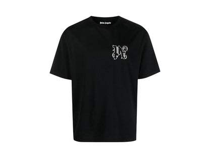Palm Angels PA Monogram Regular T-shirt Beige
