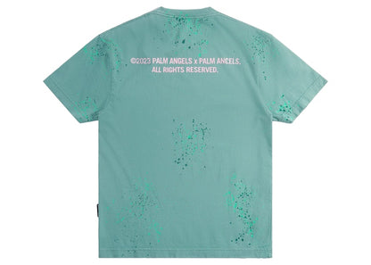 Palm Angels PXP Painted T-shirt Green