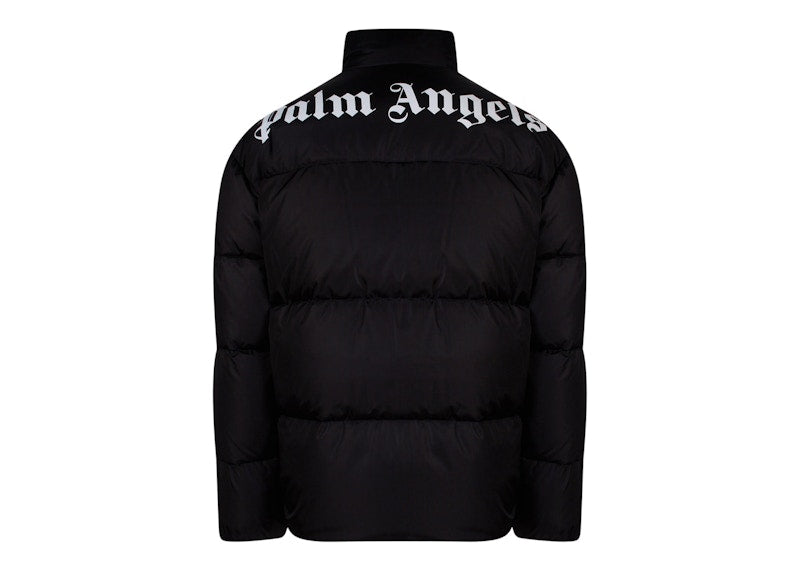 Palm Angels PXP Patch PA Logo Print Jacket Black/White