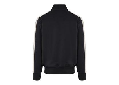 Palm Angels Pa Monogram Nylon Full-Zip Sweatshirt Black