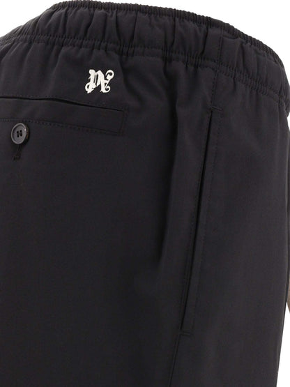 Palm Angels Palm Angels PA Monogram Trousers Black