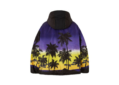 Palm Angels Palm Sunset Track Ski Jacket Purple/Black/Multi
