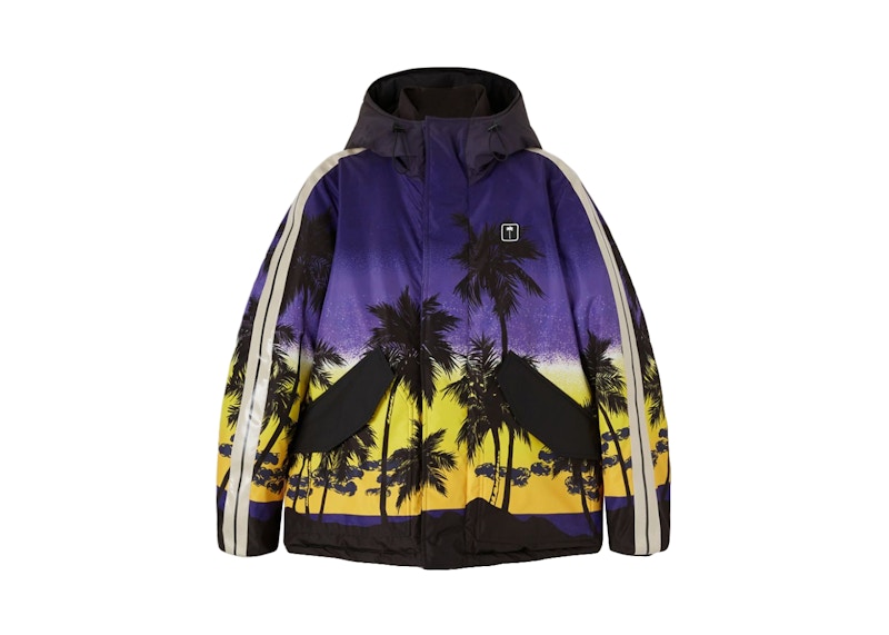 Palm Angels Palm Sunset Track Ski Jacket Purple/Black/Multi