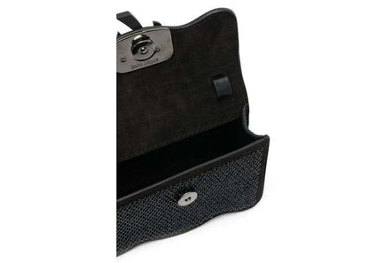 Palm Angels Palm Beach Micro Party Crossbody Black/Silver