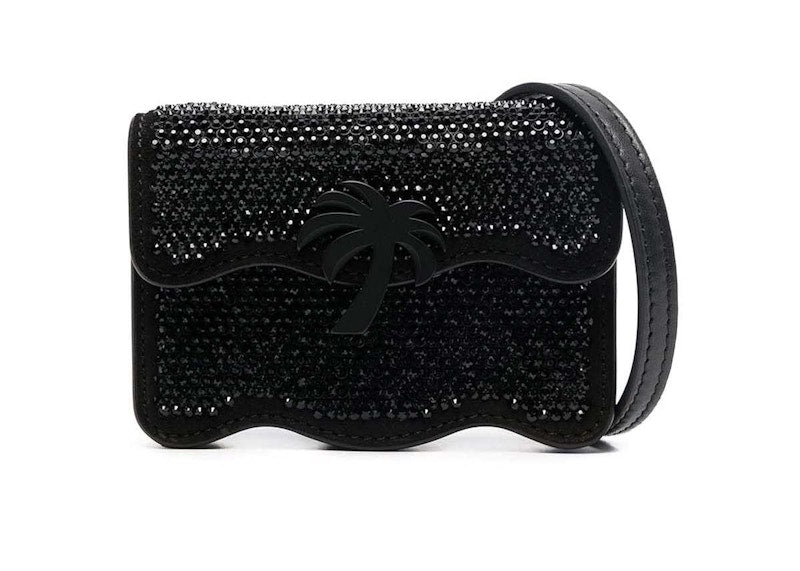 Palm Angels Palm Beach Micro Party Crossbody Black/Silver