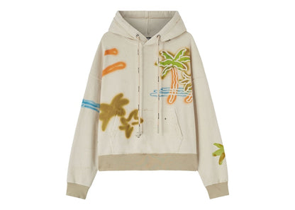 Palm Angels Palm Neon Hoodie Off-White/Multi