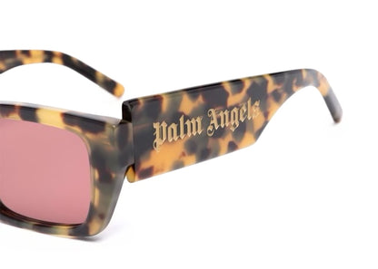 Palm Angels Palm Rectangle Frame Sunglasses Brown Purple (PERI002Y21PLA0016037)