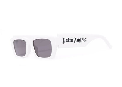 Palm Angels Palm Rectangle Frame Sunglasses White Grey (PERI002Y21PLA0010107)