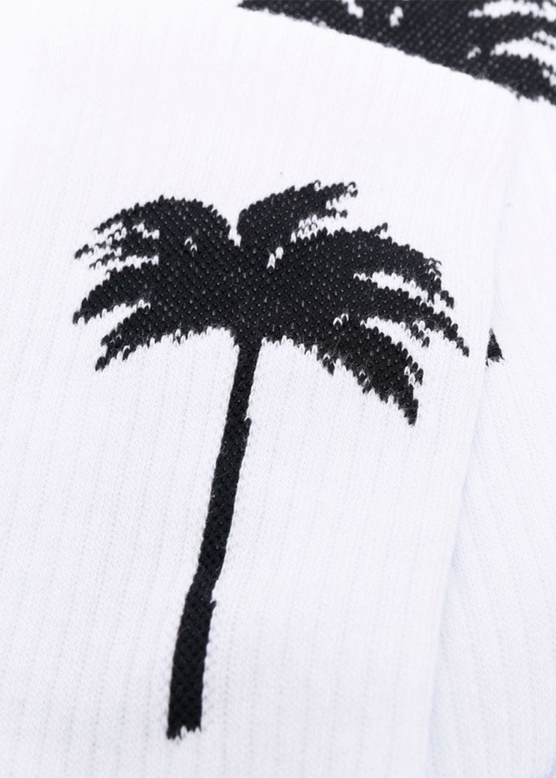 Palm Angels Palm Socks White/Black