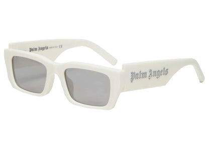 Palm Angels Palm Sunglasses White Mirror/Silver