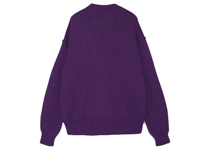 Palm Angels Palm Tree Cardigan Purple
