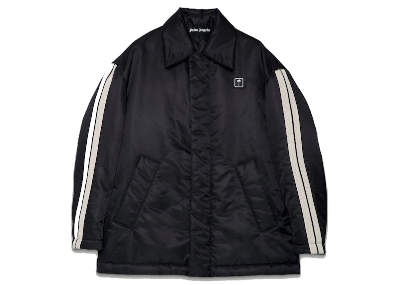 Palm Angels Palm Tree Puffer Jacket Black