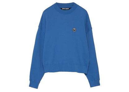 Palm Angels Palm Tree Sweatshirt Blue