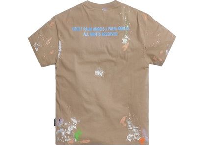 Palm Angels Palm Tree T-shirt Beige