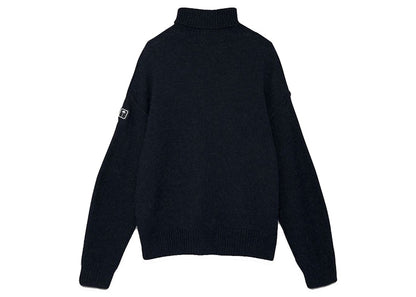 Palm Angels Palm Tree Turtleneck Sweater Black
