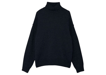 Palm Angels Palm Tree Turtleneck Sweater Black
