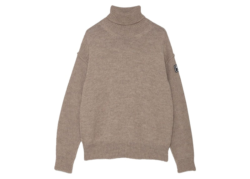 Palm Angels Palm Tree Turtleneck Sweater Dark Grey