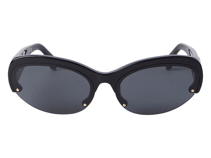 Palm Angels Palmdale Sunglasses Black Dark Grey (PERI054S24PLA0011007)
