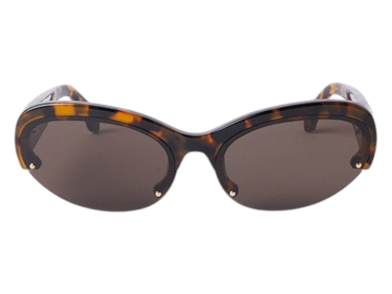 Palm Angels Palmdale Sunglasses Havana Brown (PERI054S24PLA0016064)