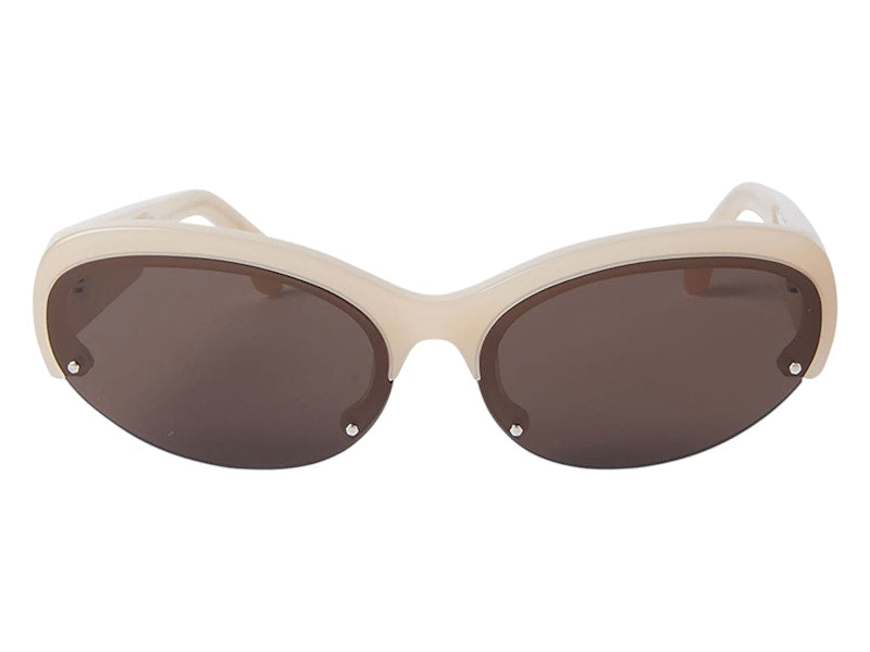 Palm Angels Palmdale Sunglasses Sand Brown (PERI054S24PLA0011764)