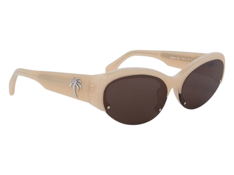 Palm Angels Palmdale Sunglasses Sand Brown (PERI054S24PLA0011764)