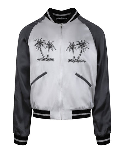 Palm Angels Palms Souvenir Jacket Grey/Anthracite