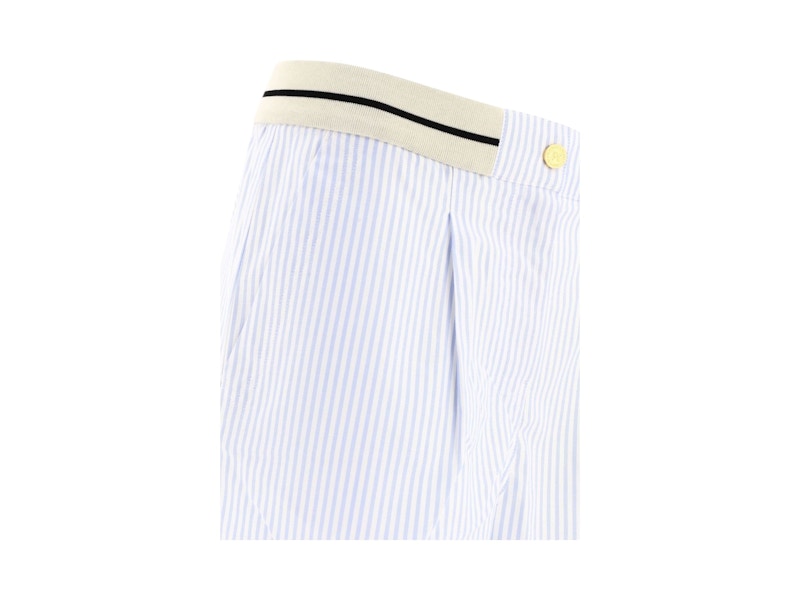 Palm Angels Palms Stripes Boxer Shorts Blue