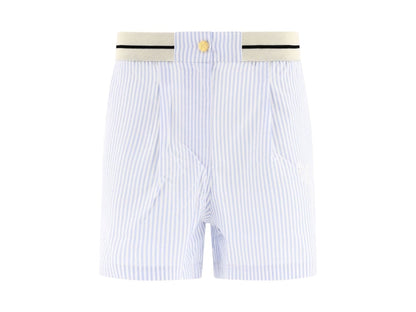 Palm Angels Palms Stripes Boxer Shorts Blue