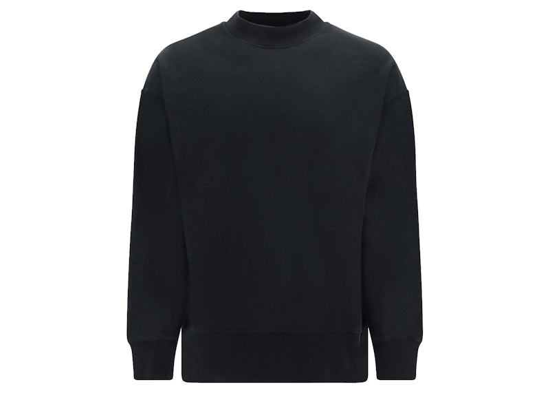 Palm Angels Patched Logo Vintage Crewneck Black/Black