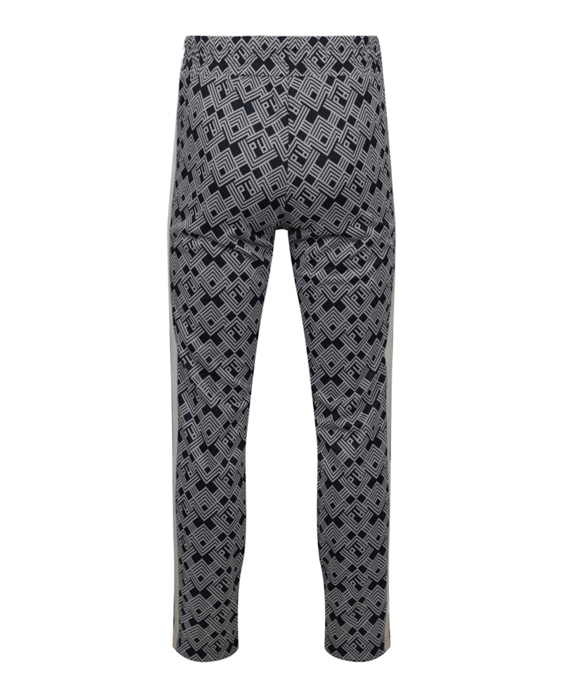 Palm Angels Patterned Track Pants Navy/White
