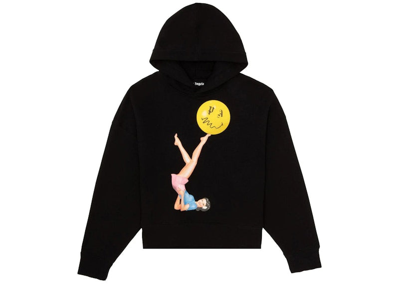 Palm Angels Pin Up Sweatshirt Black