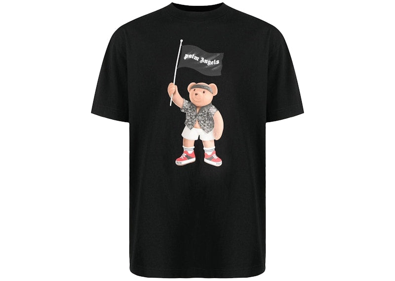 Palm Angels Pirate Teddy Bear T-shirt Black