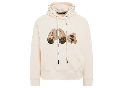 Palm Angels Punk Bear Hoodie White