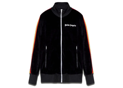 Palm Angels Rainbow Track Jacket Black