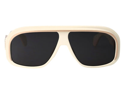 Palm Angels Reedley Sunglasses White Dark Grey (PERI063S24PLA0010107)