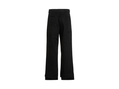 Palm Angels Reversed Waistband Chino Flare Pant Black