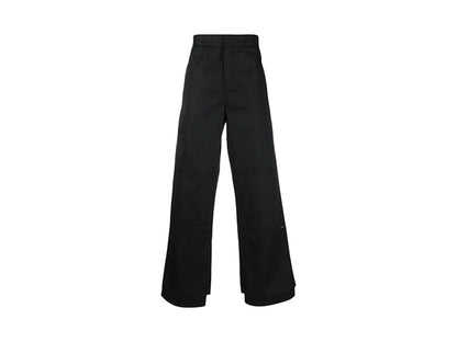 Palm Angels Reversed Waistband Chino Flare Pant Black