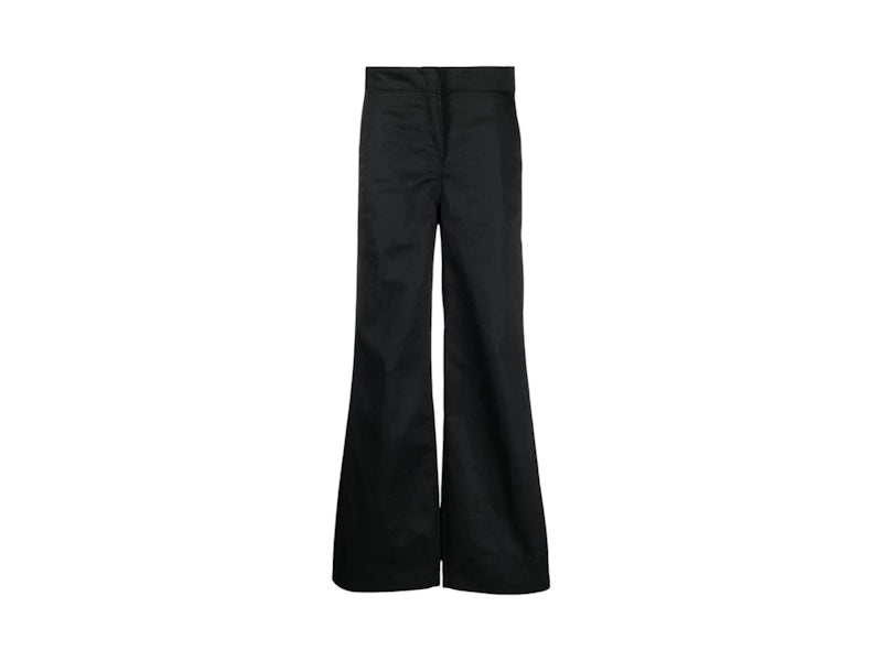 Palm Angels Reversed Waistband Chino Pant Black
