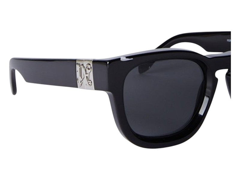 Palm Angels Riverside Sunglasses Black Dark Grey (PERI064S24PLA0011007)