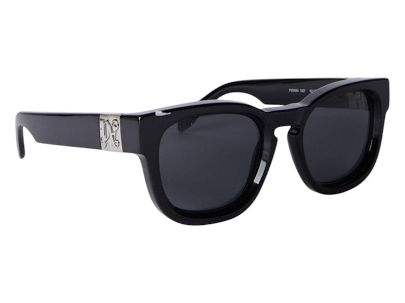 Palm Angels Riverside Sunglasses Black Dark Grey (PERI064S24PLA0011007)