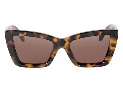 Palm Angels Roseville Sunglasses Havana Brown Roseville Havana (PERI091F24PLA0016064)